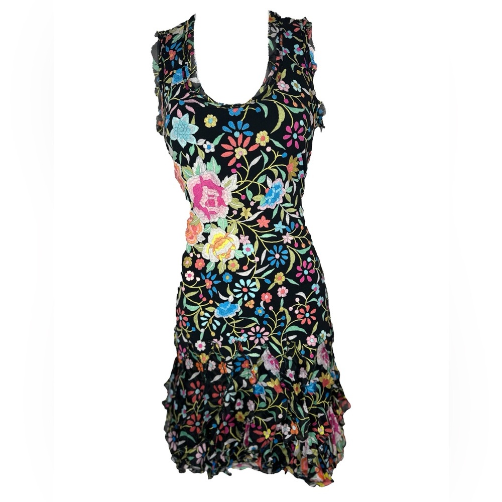 Roberto Cavalli 2004 mini silk dress